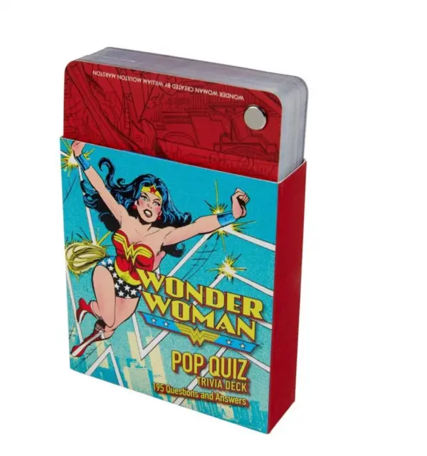 Wonder Woman Pop Quiz Trivia Deck Card Game