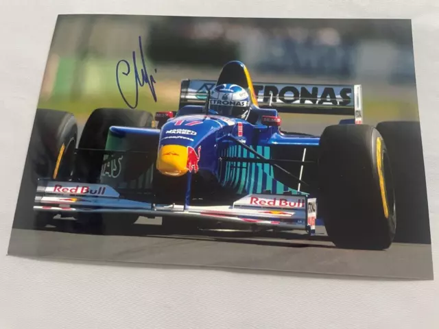 NICOLA LARINI 'Sauber' Formel 1 signiert signed Foto 20x30 Autogramm autograph