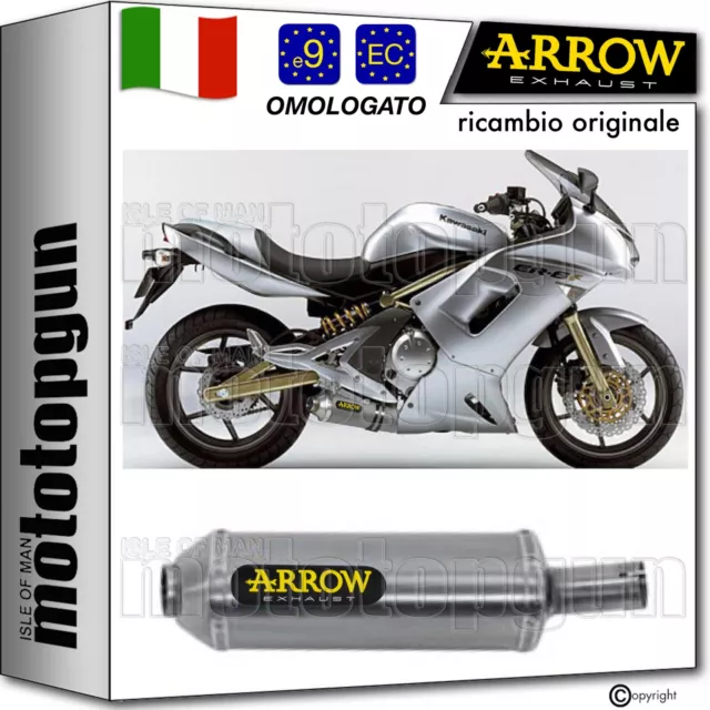 Arrow Scarico Omologato Maxi Race-Tech Alluminio Kawasaki Er6F Er-6F 2006 06