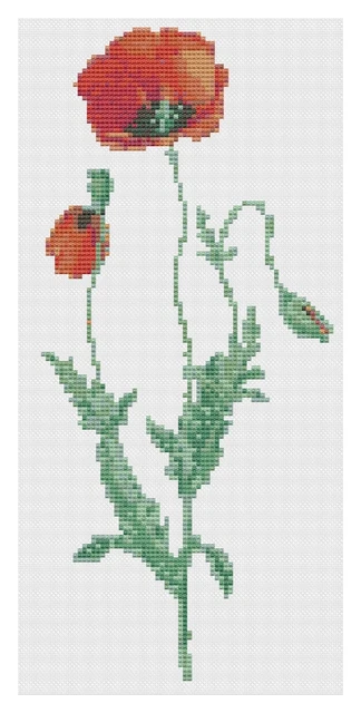 Kit Point De Croix Florashell - Modèle Poisson Coloré - Tissu 14 Points - Neuf Sous Blister
