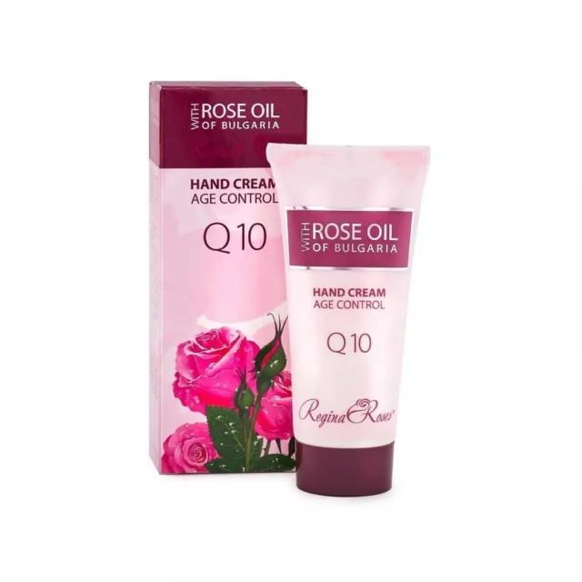 Crema de Manos Age Control Q10 REGINA FLORIS | ROSE OIL OF BULGARIA