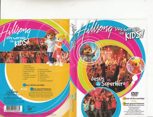 BIG LIFE WITH Jesus DVD CD Rom Hillsong Kids Ministry Follow You