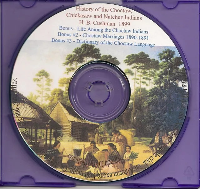 Choctaw Indian History (also Chickasaw and Natchez)