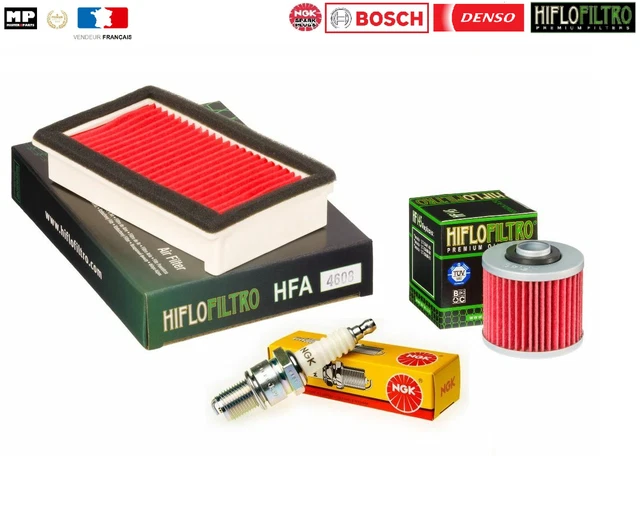 Pack Révision Vidange Yamaha Tmax 500 2008-2011 - Filtre Hiflo, Bougie, Huile - Neuf, Fabriqué En France