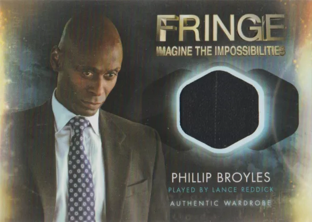 2012 Cryptozoic Season 1 & 2 Fringe Costume Card M5 Lance Reddick as Broyles