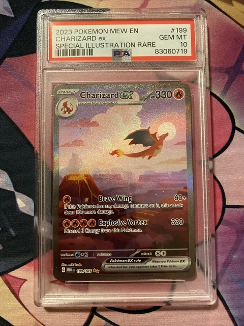 Pokémon TCG Charizard EX 151 SIR 199/165 PSA 10 Gem Mint