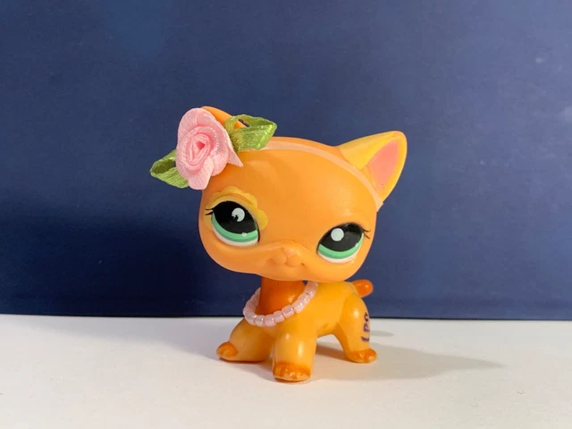 Figurine LPS #1643 Chat Européen Authentique Par Hasbro - Littlest PetShop Original