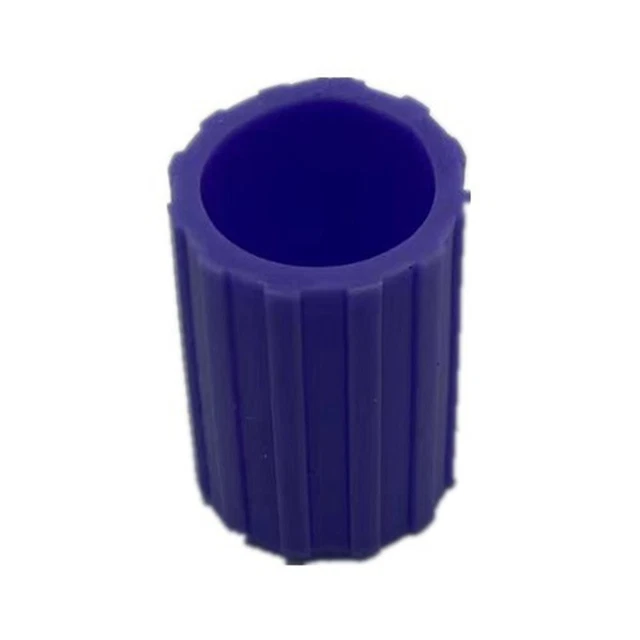 Morsetto per tabatura custodia in silicone morsetto di partenza tennis antigraffio racchetta viola