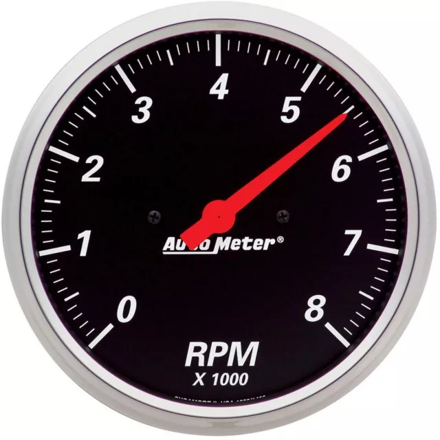 Autometer Designer Black 5" Tachometer 8000rpm AU1499