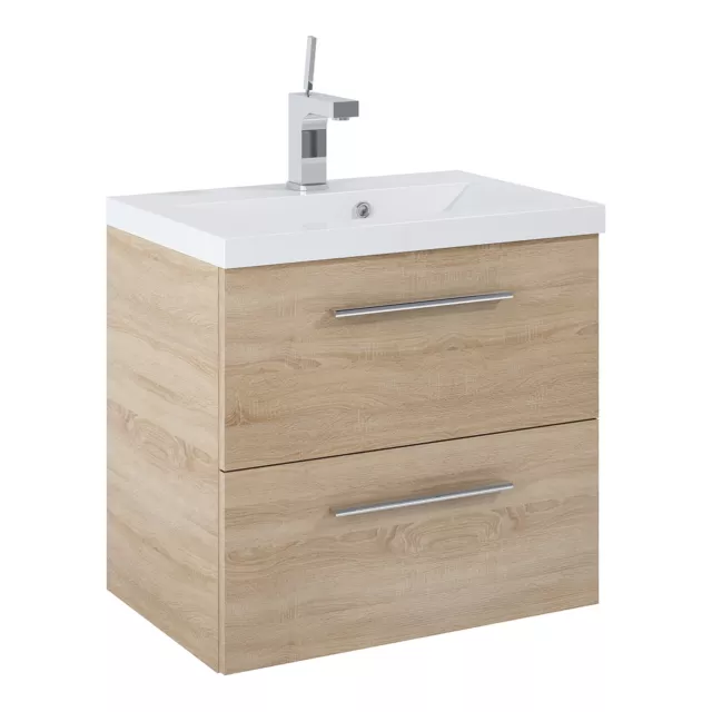 Handson Acer Wooden Bathroom Cabinet, 60cm