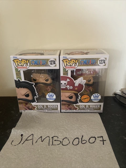 Funko Pop One Piece Gol D. Roger CHASE brandneu UND normaler Schnitt☠️