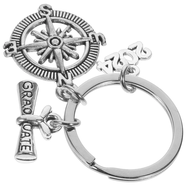 Portachiavi In Pelle E Lega Con Giraffa – Originale E Creativo – Regalo Uomo E Donna
