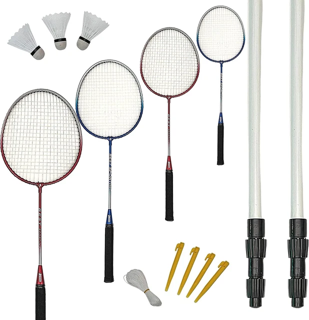 Set Badminton Best Sporting 200 XT - 2 Racchette, 3 Palline, Sacchetto Trasporto - Foto 10
