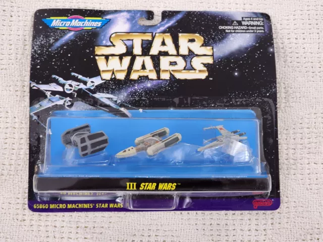 Star Wars Micro Machines Collection III Galoob 1997 New Sealed XWing Darth Vader