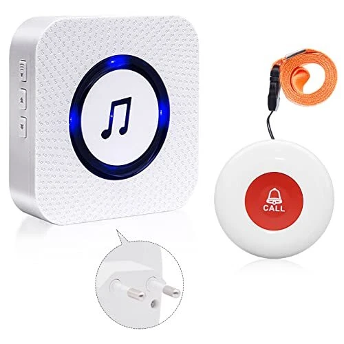 ChunHee Bouton d'appel d'urgence pour Personne âgé/Bracelet Alarme Personne Agee