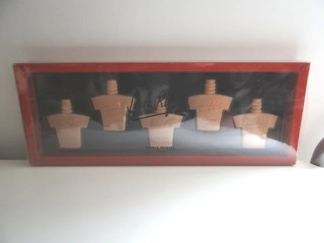 Sonia Rykiel Le Pull Coffret De 4 Savons Parfumes 25 G Neuf Rare