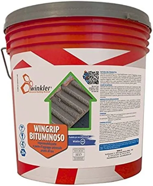 WINGRIP BITUMINOSO WINKLER - Membrana liquida per pavimenti ceramici su balconi