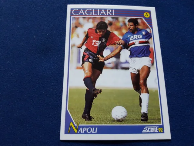 NICOLO' NAPOLI CAGLIARI (CEREZO INTRUSO) SERIE A Card SCORE 92 n°47 Soccer New