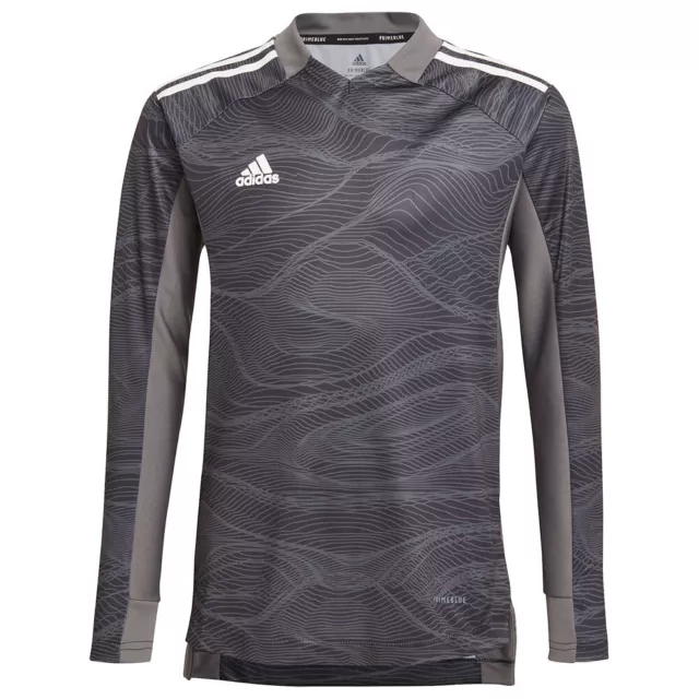 Adidas Condivo 21 Football Long Sleeve Goalkeeper Jersey Shirt BNWT £60 Black