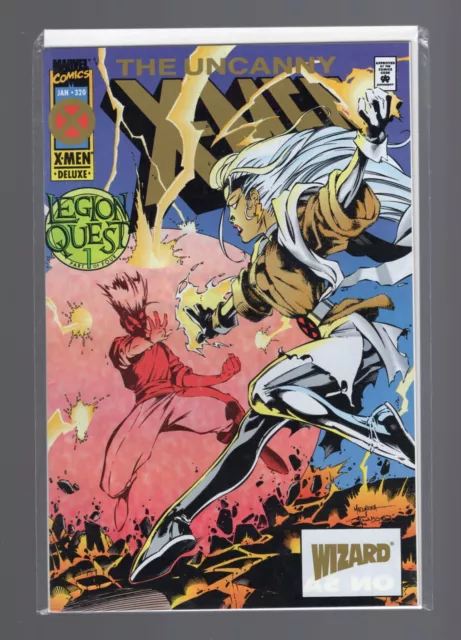 Marvel Comics The Uncanny X-Men #320 Legion Quest 1 Gold Wizard Edition