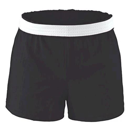 Youth Girls' Authentic  Shorts, Black, Small, Black, Size Small NU0S