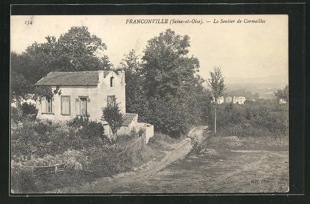 CPA Franconville, Le Sentier de Cormeilles