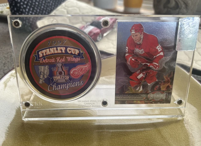 Kaden Fulcher 2021 Detroit Red Wings Reverse Retro Team Issue