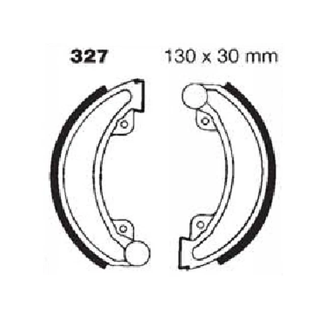 Standard Organic Brake Shoes EBC 327