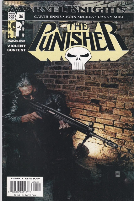 The Punisher #36 ,Vol. 6 (2001-2004) Marvel Knights Imprint of Marvel Comics