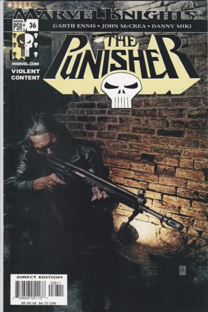The Punisher #36, Vol. 7 (2004-2009) Max Comics Imprint of Marvel Comics
