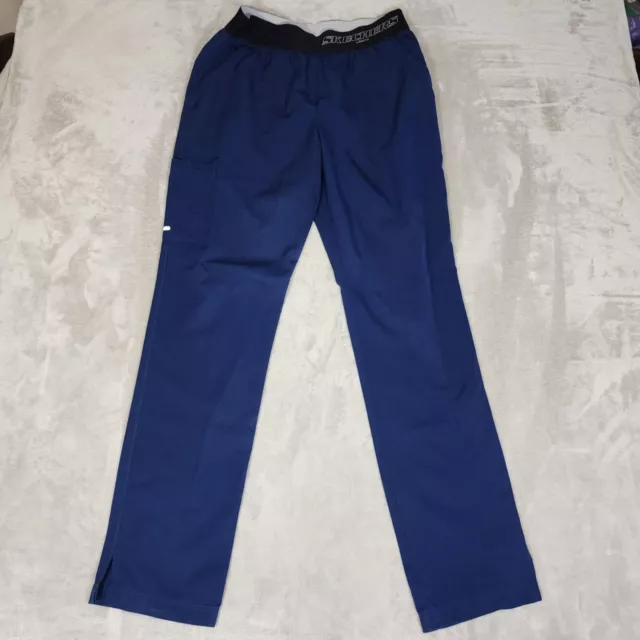 Skechers Barco 3 Pocket Vitality Scrub Pants Womens Size Large Blue SK202  NWT