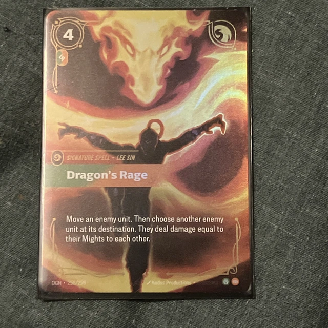 RIFTBOUND TCG DRAGON’S Rage Epic Origins 258/298 £8.66 - PicClick UK