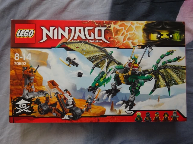 LEGO NINJAGO PIRATES du ciel Dragon d'émeraude de Lloyd 5 figurines