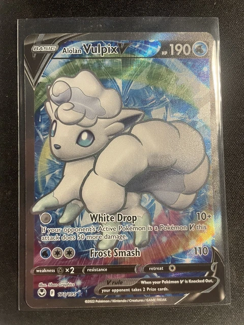  Reshiram V 24/195- Silver Tempest - Pokemon Ultra Rare Card -  Holo Foil : Toys & Games