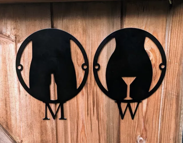 Quirky Toilet Signs x 50 Pairs