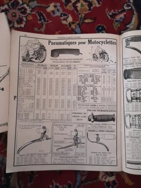 Catalogue de la société des comptoirs cyclistes 1934/1935, vélo, bibendum 3