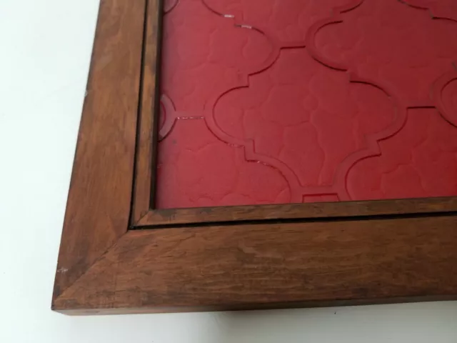 Wood Plastic Stained Glass Look Panel Door Replacement DIY 2