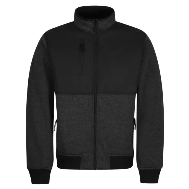 New Mens Jackets Fleece Waterproof Raincoat Windproof Zip Up Outdoor Work Coats