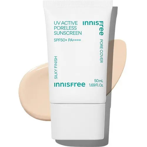 Innisfree UV Active Poreless Sunscreen SPF50+ PA++++, 50ml, 1 piece