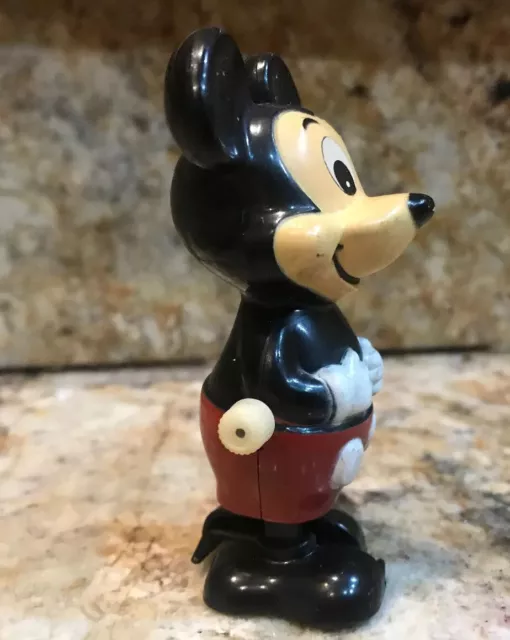Jouet Mickey Mouse Wind Up Vintage Walt Disney Production SUPERBE FORME
