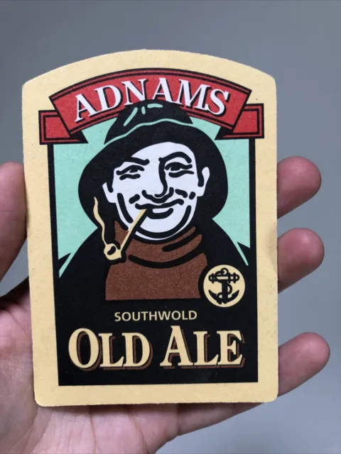 Beer Coaster Mat ~ ADNAMS Brewery Old Ale ~ Southwold, England, UK ~ Beermat