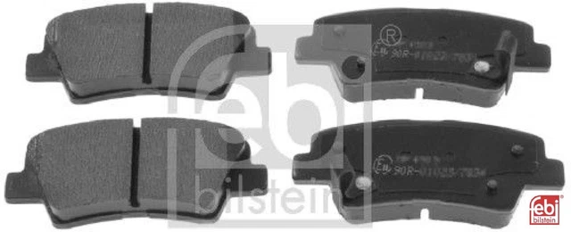 febi bilstein 116336 Bremsbelagsatz für Scheibenbremse Bremsbelagsatz für Kia