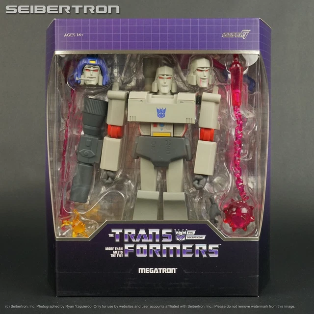 Figurine Transformers Super7 Ultimates Megatron G1 – 8 Pouces, Transformable, édition 2024 Neuve Scellée