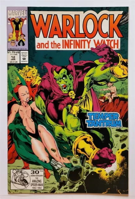 Warlock and the Infinity Watch #12 (Jan 1993, Marvel) 8.5 VF+