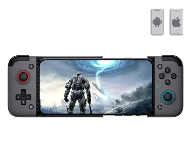 GameSir X2 Bluetooth Mobile Gaming Controller for Android, iOS up to 173mmlength