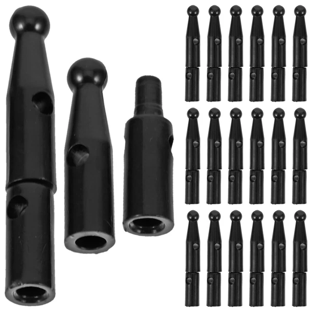 Beaupretty 10 Perline In Metallo Per Riparare La Coda Dell'Ombrello - Accessori Di Ricambio Per Ombrelli Grandi - Diametro Foro 3,4mm