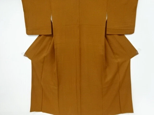 6523855: Japanese Kimono / Vintage Iromuji Kimono / Woven Abstract Pattern