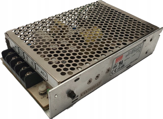 LED power supply MEAN WELL S-60-12 12VDC 5A 60W /#G R0AT 3900