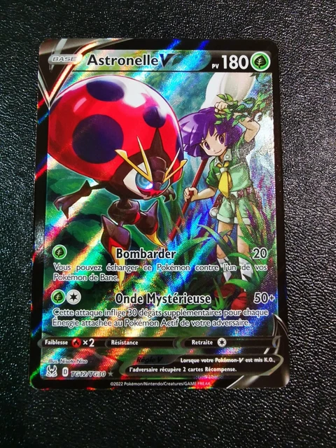 Carte Pokémon Astronelle V TG12/TG30 EB11 Epée & Bouclier Origine Perdue FR NEUF