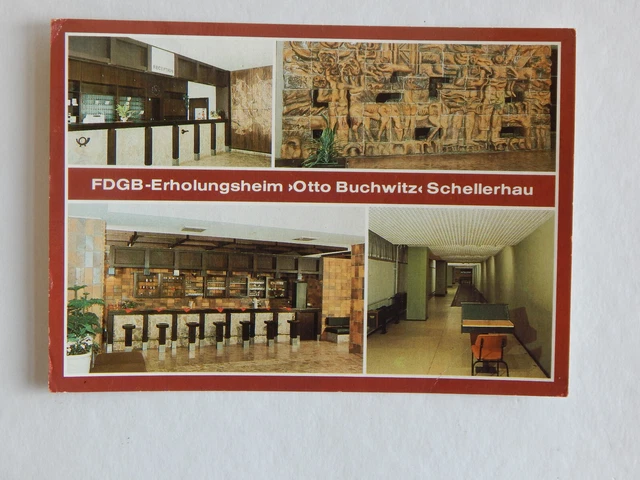 FDGB Erholungsheim Otto Buchwitz Schellerhau. Bild und Heimat. AK1726